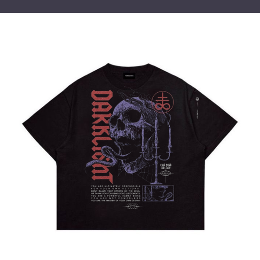 BOXY FIT GOTHIC T-SHIRT
